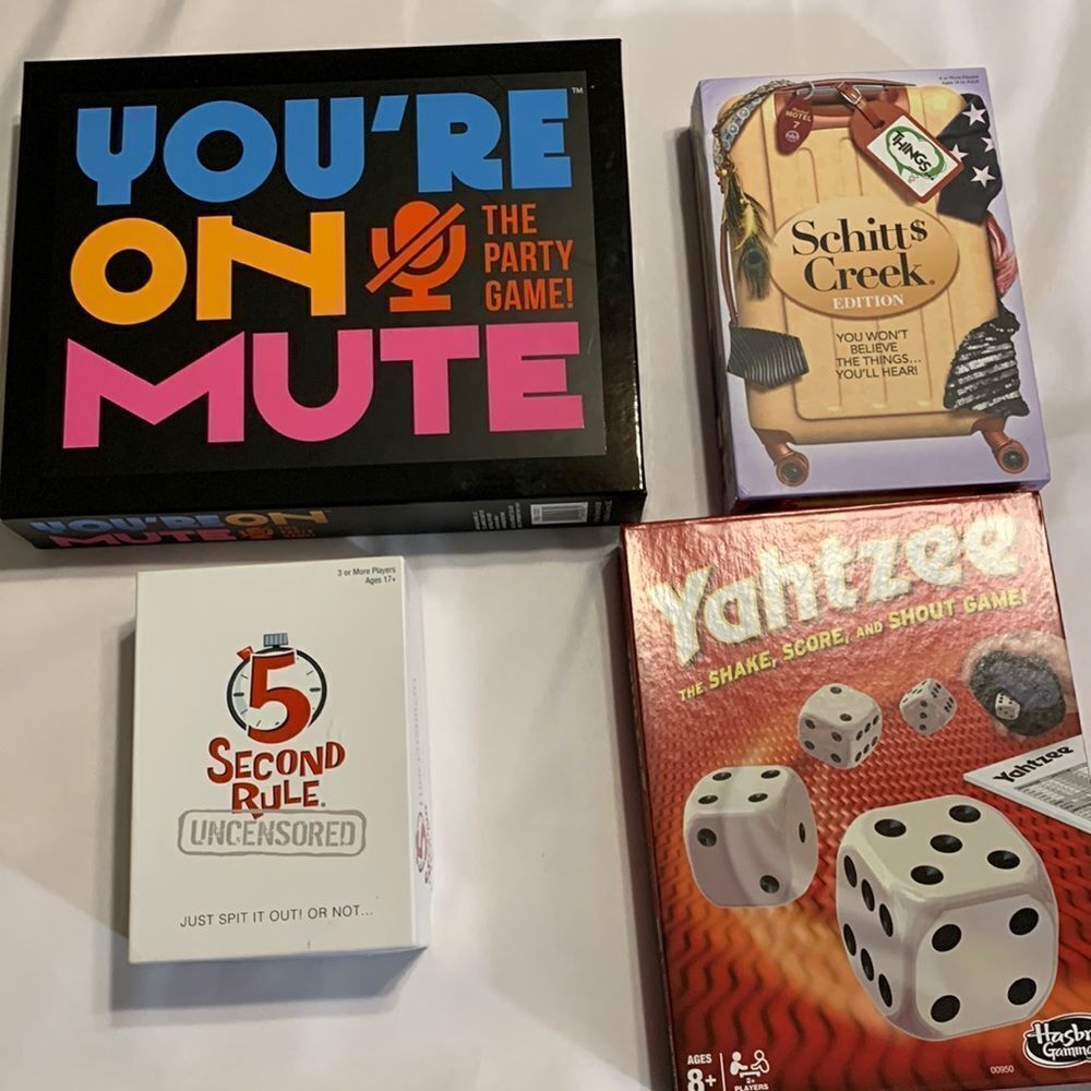 Four Game assortment NEW - see photos.